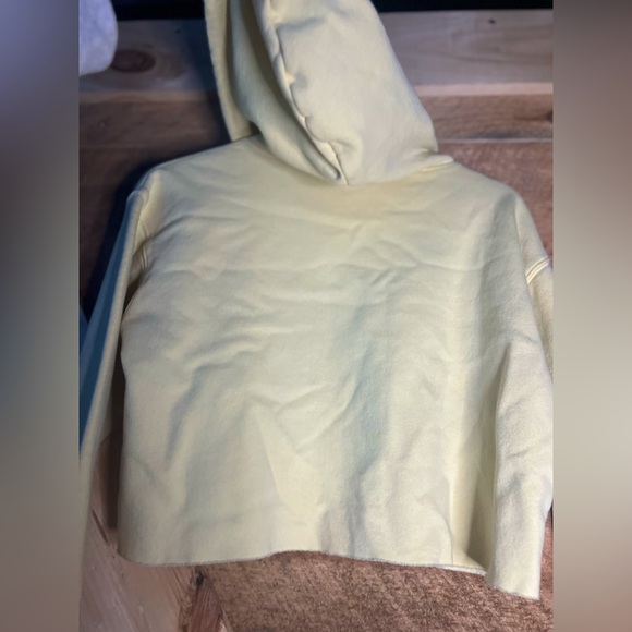 Wild Fable Womens small hoodie crop top yellow - Picture 6 of 6